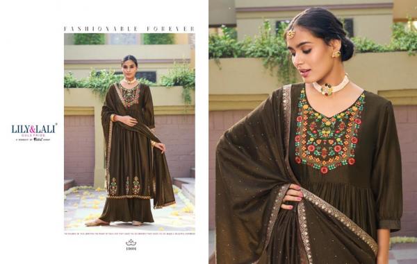 Lily And Lali Aafreen Festival Wear Designer Salwar Suit Collection